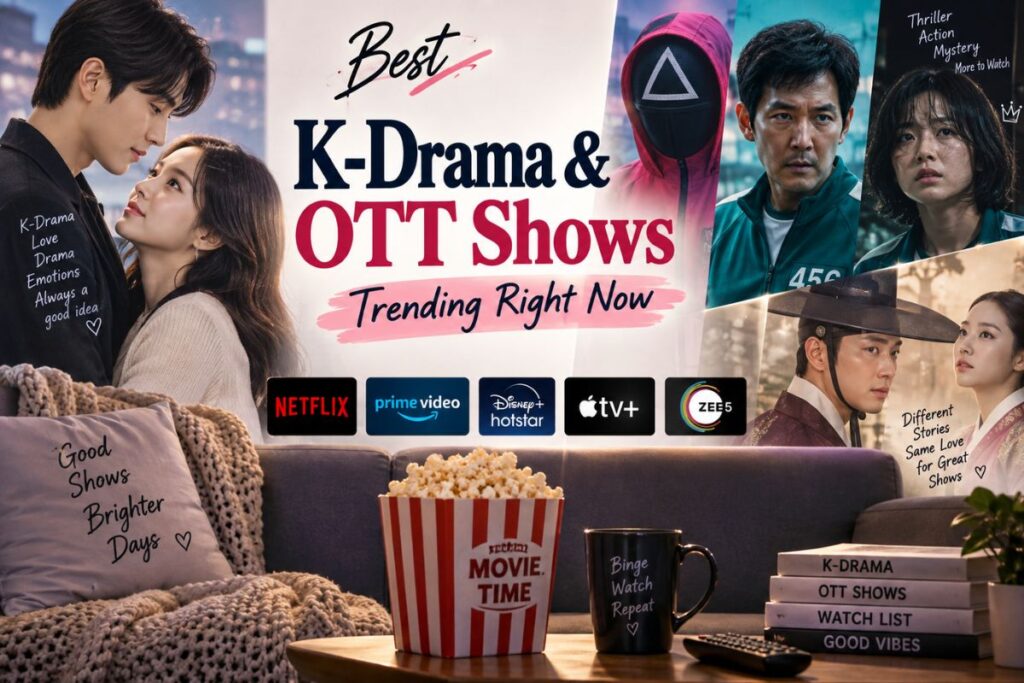 Best K-Drama/OTT Shows Trending Right Now