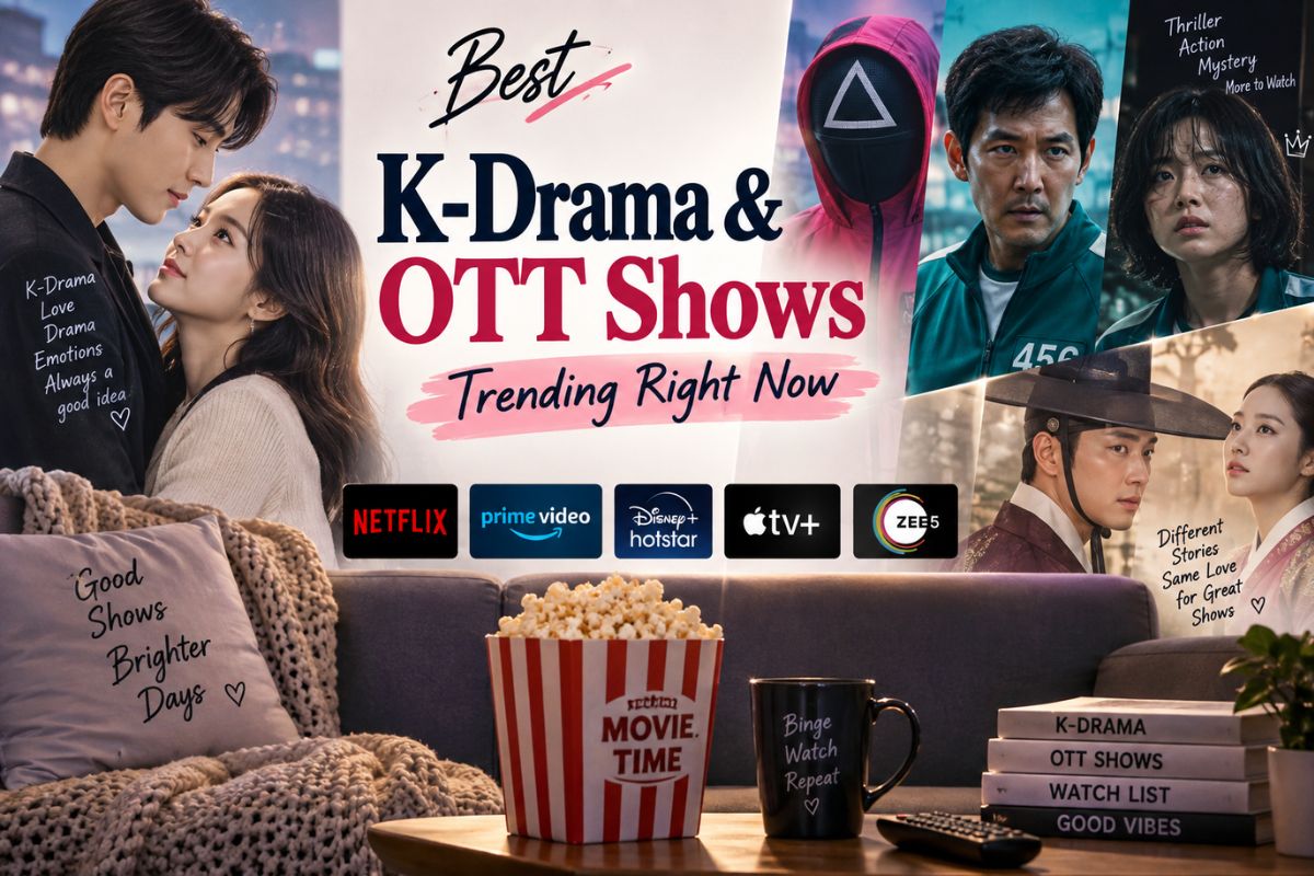 Best K-Drama/OTT Shows Trending Right Now