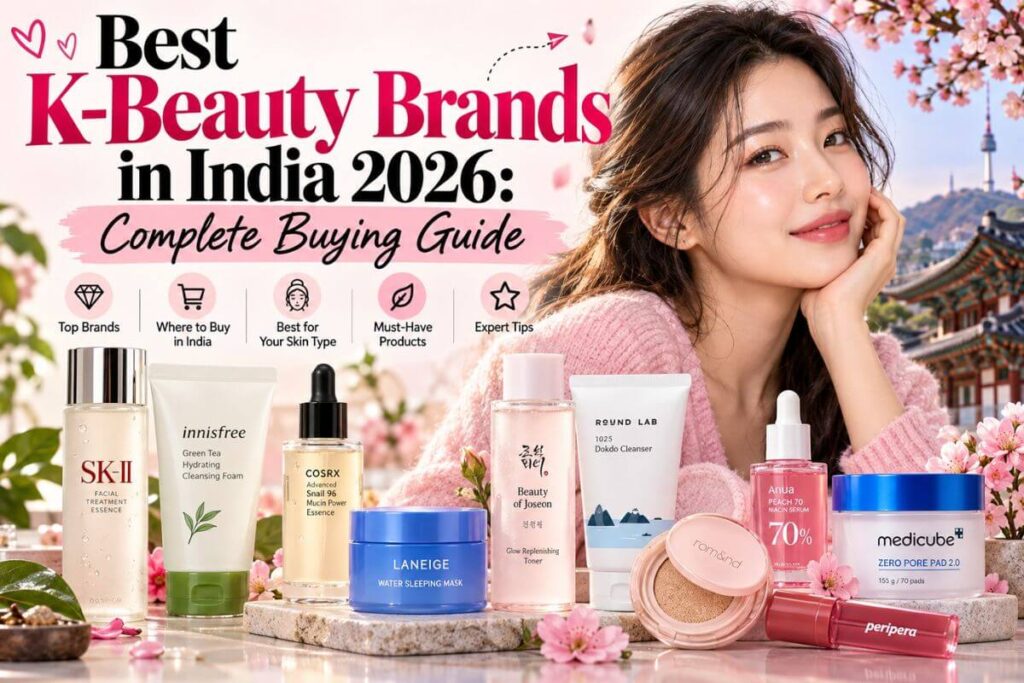 Best K-Beauty Brands in India 2026: Complete Buying Guide