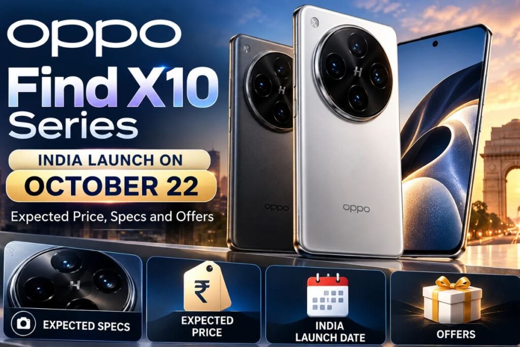 OPPO Find X10 Series India Launch on October 22: Expected Price, Specs and Offers
